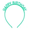 Decoración de Pastel de Cumpleaños Fiesta Niñas feliz Pasador Sombrero de Cumpleaños Niñas Hermosas feliz Cumpleaños Diadema