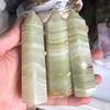 Venta al por mayor de prismas hexagonales de cristal natural del Mar de China Oriental, gemas multienergéticas, artesanías de cristal transfronterizas, columna de cristal de piedra original