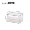 Caja de Almacenamiento Transparente para Sala de Estar y Balcón, Caja de Almacenamiento Doméstica con Tapa para Organizar Ropa