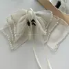 Pin de Clip con Lazo de Malla Negra para la Parte Trasera de la Cabeza, Pinza de Tiburón, Pasador Grande, Pasador Elegante, Venta Directa Nueva para Mujer de Año Nuevo