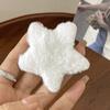 Dulce pasador de estrella de peluche japonés, lindo clip para flequillo, otoño e invierno, lado, chica hot milenio y2g, pasador, tocado