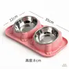 Tigela anti-formiga para pet, tigela para gato, anti-derramamento, antiderrapante, tigela para cachorro que protege o pescoço, tigela separada para comer e beber, suprimentos para pet
