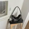 Bolso Tote Retro de Alto Valor Moda de Nicho Novedad Principios de Otoño 2026 Gran Capacidad Simple Casual Bolso de Hombro Cruzado