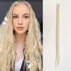 Tres mechones de pieza de cabello trenzado pequeño peluca femenina comercio exterior europeo y americano trenzado clip BB trenzado chica caliente trenzado boxeo