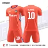 Roupa de Futebol Infantil Conjunto de Manga Curta Acampamento de Treinamento de Clube Competição Roupa de Equipe de Tênis de Mesa e Badminton Camisa de Corrida Esportiva Masculina Nº 10