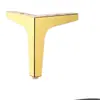 Patas de Soporte de Trípode de Metal Patas de Sofá Patas de Mueble de TV Patas de Mesa de Café Patas de Mesita de Noche Patas de Zapatero Negro Mate Lujo Ligero