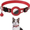 Nuevo Modelo 2025 Adecuado para Todos los Sistemas Collar Reflectante para Gato Mascota con Localizador de Campana Airtag En Stock