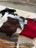 Chaleco de Felpa Gruesa de Invierno con Tirantes Anchos y Cuello Grande Adelgazante Cálido Cómodo Agradable a la Piel Ropa Interior con Almohadilla en el Pecho