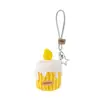 Pingente de Bolo de Aniversário Pelúcia Chaveiro Boneca Pequena Criativa Fofa Pingente de Bolsa Presente Venda por Atacado