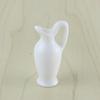 Mini Vaso de Porcelana Branca de Bolso Casa de Bonecas Casa de Bonecas Cerâmica Ornamentos Finos Adesivos de Geladeira Casa de Crianças