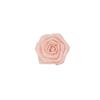 Estilo coreano fita rosa flor artesanal de poliéster cinto noiva segurando flor doces caixa de presente acessórios material flor 4.5 CM