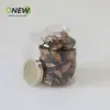 1.9L 150-200g Cáscara de Mandarina Grado Alimenticio Mascota Tarro Transparente Gelatina de Pescado Tinta Rosa Roja Tónico Tarro Sellado