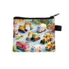 Nuevo Excavador de Dibujos Animados Monedero Infantil Estudiante Impreso Bolsa de Almacenamiento Niño Portátil Tarjetero Venta al por Mayor Transfronteriza
