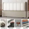 Cabecero independiente de color sólido moderno y minimalista, espuma de alta resiliencia que protege la cintura, panel de cabecero integrado de doble uso para montaje en pared y de pie