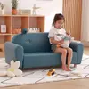 Sofá Infantil, Sofá Pequeño, Combinación Individual y Doble, Sofá de Lectura para Jardín de Infancia, Silla Linda de Oso de Dibujos Animados para Niños y Niñas