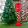 Decoração de Natal Boneco de Neve Rena de Natal Brilhante Cenário para Shopping Center Lobby de Hotel Enfeites Decorativos Grandes de Natal