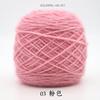 Bufanda grande de terciopelo de ardilla de lana tejida a mano para hombre y mujer, sombrero de gancho, lana gruesa mohair, hilo largo de seda brillante