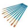 Nylon água giz aquarela pintura caneta pintura a óleo caneta terno 10 6 3 carregado haste vermelha haste azul caneta Gouhui