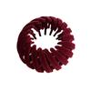 Pinza para el Cabello Tipo Bola Estilo Coreano Femenina Nido de Pájaro Twister para el Cabello Cola de Caballo Alta Anillo Fijo para el Cabello Pinza de Agarre Perezoso Accesorios para el Cabello Flocado al por Mayor
