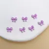 Nuevos Accesorios de Resina para Uñas Lazo DIY Accesorios para Uñas Pendientes Funda de Teléfono Móvil Accesorios para Uñas Usables