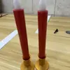 Lámpara de vela electrónica de llama led directa de fábrica de varilla larga, vela de simulación sin humo, decoración religiosa para iglesia, boda