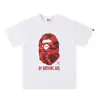 Camiseta de Verano Nueva de Manga Corta, Marca Auténtica de Tendencia, Tejido Pe de 230g, Resistente, Estilo Pareja, Corte Holgado, para Hombres y Mujeres