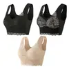 Comércio Exterior Moda Íntima Feminina Plus Size Renda Sutiã com Bojo Fixo Combinação de 3 Peças Cinta para Seios Amazon Aliexpress Transfronteiriço