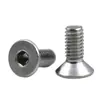 Ventas Directas de Fábrica, Venta en Stock de Tornillos de Cabeza Avellanada Hexagonal Fm3*10, Tornillos de Acero al Carbono, Acero al Carbono Duradero y de Alta Resistencia