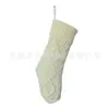 El fabricante suministra calcetines de Navidad tejidos de 46 cm, calcetines decorativos de Navidad, calcetines de regalo de Navidad, bolsas de regalo de Navidad F1