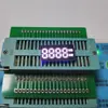 Tubo de display digital para corda de pular, tubo de display digital de quatro dígitos com luz branca de alto brilho, com exibição de relógio e contagem, 2210W