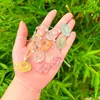 Colgante de Agata Calcedonia Natural de Alta Calidad, Cierre Ruyi, Piedra Preciosa para Hombres y Mujeres, Collar con Colgante de Jade Nube de la Fortuna