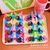 Gafas de sol para niños, lindas y coloridas, con personalidad a la moda para bebés, juguetes de dibujos animados de moda, gafas de sol