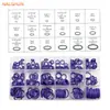 Kit de reparación de anillo de sellado para aire acondicionado de coche bomba de vacío medidor de refrigerante reparación de aire acondicionado llenado de freón sello de reparación