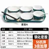Vajilla de melamina, un juego de cuencos y platos pequeños para restaurantes de comida rápida china, apto para uso comercial en buffets y comedores, incluyendo cuencos para sopa y cuencos para arroz