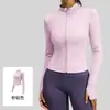 Novedad de Otoño para Mujer, Ropa de Yoga Ajustada Adelgazante de Manga Larga para Uso en Exteriores, Chaqueta Deportiva para Correr, Fitness, Yoga