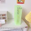 Nueva caja de almacenamiento plegable blanca estilo ins, con material para tarjetas, para guardar libros, a prueba de polvo, para escritorio, papelería, caja con acabado