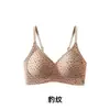 Sutiã Camélia Soufflé Feminino Sem Costura Respirável Costas Nuas com Efeito Base, Suporte para Seios Pequenos, Elevação e Característica de Resfriamento, Novo Estilo