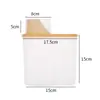 Frascos para Almacenar Granos, Contenedores de Cocina para Almacenar Granos, Cubos Transparentes para Arroz, Frascos de Plástico Sellados para Almacenamiento