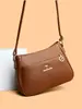 Moda Nova Bolsa Transversal Grande Capacidade Para o Trabalho Cor Sólida Versátil Elegante Ombro High-End Bolsa de Mãe Feminina Transfronteiriça