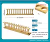 Juego de gradilla para tubos de ensayo de vidrio, soporte de madera y plástico, portatubos de ensayo para escuela primaria y secundaria, equipo de laboratorio de ciencias y química