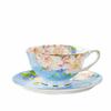 Conjunto de Café Estilo Europeu em Porcelana Óssea Conjunto para Chá da Tarde Xícaras de Chá de Cerâmica Bule Fabricante Presentes Atacado Luxo Leve