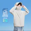 Ropa para Niños Zuoxi Chaqueta de Protección Solar para Niños Modelo Nuevo 2026 Hilo Original para Niños Refrigeración Piel de Hielo Verano Chaqueta Delgada para Niños Mayores