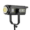 Luz de Relleno Metálica de 120W/200W/300W para Transmisión en Vivo, Fotografía con Luz Suave, Lámpara Solar de Luz Constante Cob con Reflector Profundo y Soporte