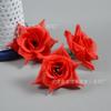 Cabeza de rosa de cuerno pequeño estilo coreano, simulación de rosa, decoración de boda al por mayor, flor hecha a mano, corona de flores de bosque de enredadera