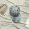 Gorra de Béisbol de Cabeza Grande 2026 con Letras en Relieve, Estilo Retro Americano, Color Degradado, Bordes Desgastados, Efecto Adelgazante Facial, Gorra de Pico de Pato de Moda