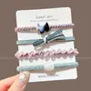Ligas para el cabello de alta elasticidad para otoño e invierno que no dañan el cabello, duraderas y elegantes, adecuadas para el uso diario, accesorios versátiles para coleta alta