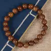 Directo de fábrica natural seda fina sándalo pulsera de mano cuentas de Buda Wen juego pulsera puesto puesto en vivo suministro generación cabello