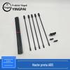 Engraçado Gato Vara Pvc Acessórios Pet Play Brinquedo Gato Conjunto Abs Preto Haste Tubo De Plástico Alça Preto Pvc Haste De Plástico