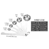 Juego de cucharas medidoras de acero inoxidable 304 cuchara medidora taza medidora para hornear cuchara medidora para condimentos cuchara medidora de cocina cuchara medidora para tienda de té con leche