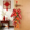 Adornos de Caqui para Año Nuevo y Festival de Primavera para Decoración de Interiores, Montaje de Ambiente de Año Nuevo, Colgantes de Frutas de la Fortuna para Puerta de Entrada